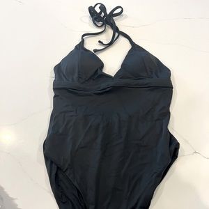 Andie swim one piece black swimsuit.